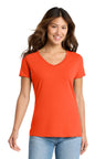 Port & Co ™  Women's Fan Favorite V-Neck Tee. LPC450V - Port & Company LPC450V