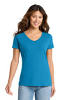 Port & Co ™  Women's Fan Favorite V-Neck Tee. LPC450V - Port & Company LPC450V