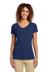Port & Company LPC450V Women's Fan Favorite V-Neck Tee | Port & Co LPC450V