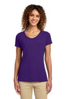 Port & Company LPC450V Women's Fan Favorite V-Neck Tee | Port & Co LPC450V
