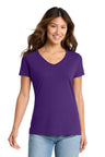 Port & Co ™  Women's Fan Favorite V-Neck Tee. LPC450V - Port & Company LPC450V