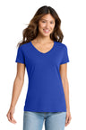 Port & Co ™  Women's Fan Favorite V-Neck Tee. LPC450V - Port & Company LPC450V