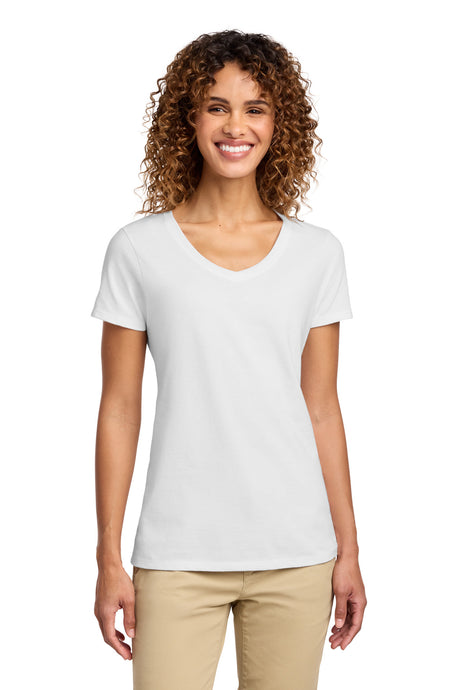 Port & Company LPC450V Women's Fan Favorite V-Neck Tee | Port & Co LPC450V