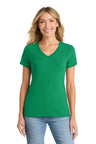 Port & Co ™  Women's Fan Favorite ™  Blend V-Neck Tee. LPC455V - Port & Company LPC455V