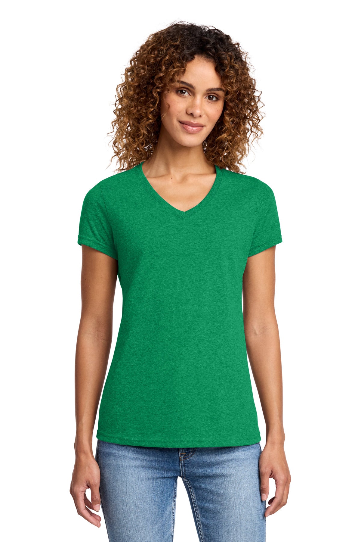 Port & Company LPC455V Women's Fan Favorite Blend V-Neck Tee | Port & Co LPC455V
