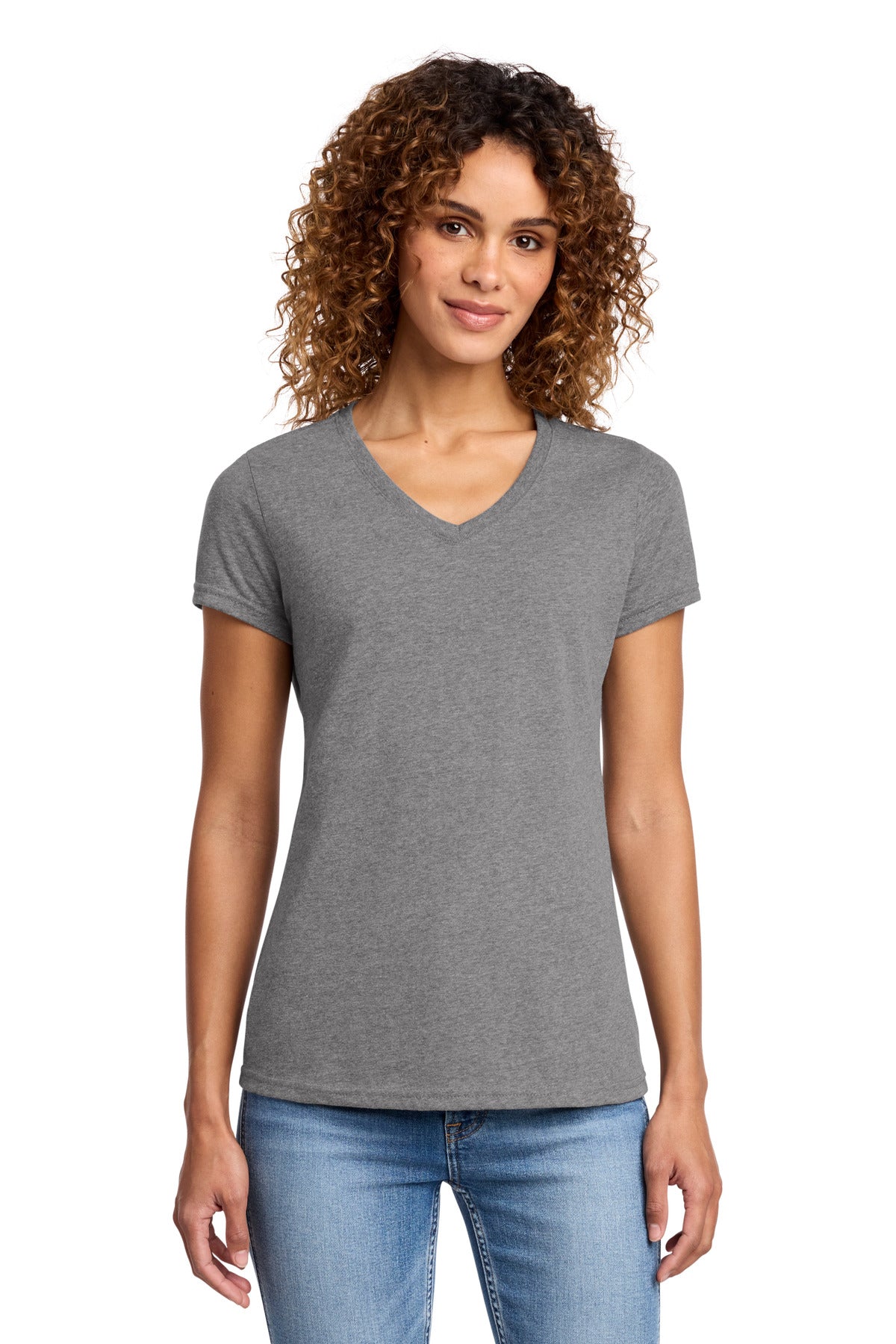 Port & Company LPC455V Women's Fan Favorite Blend V-Neck Tee | Port & Co LPC455V