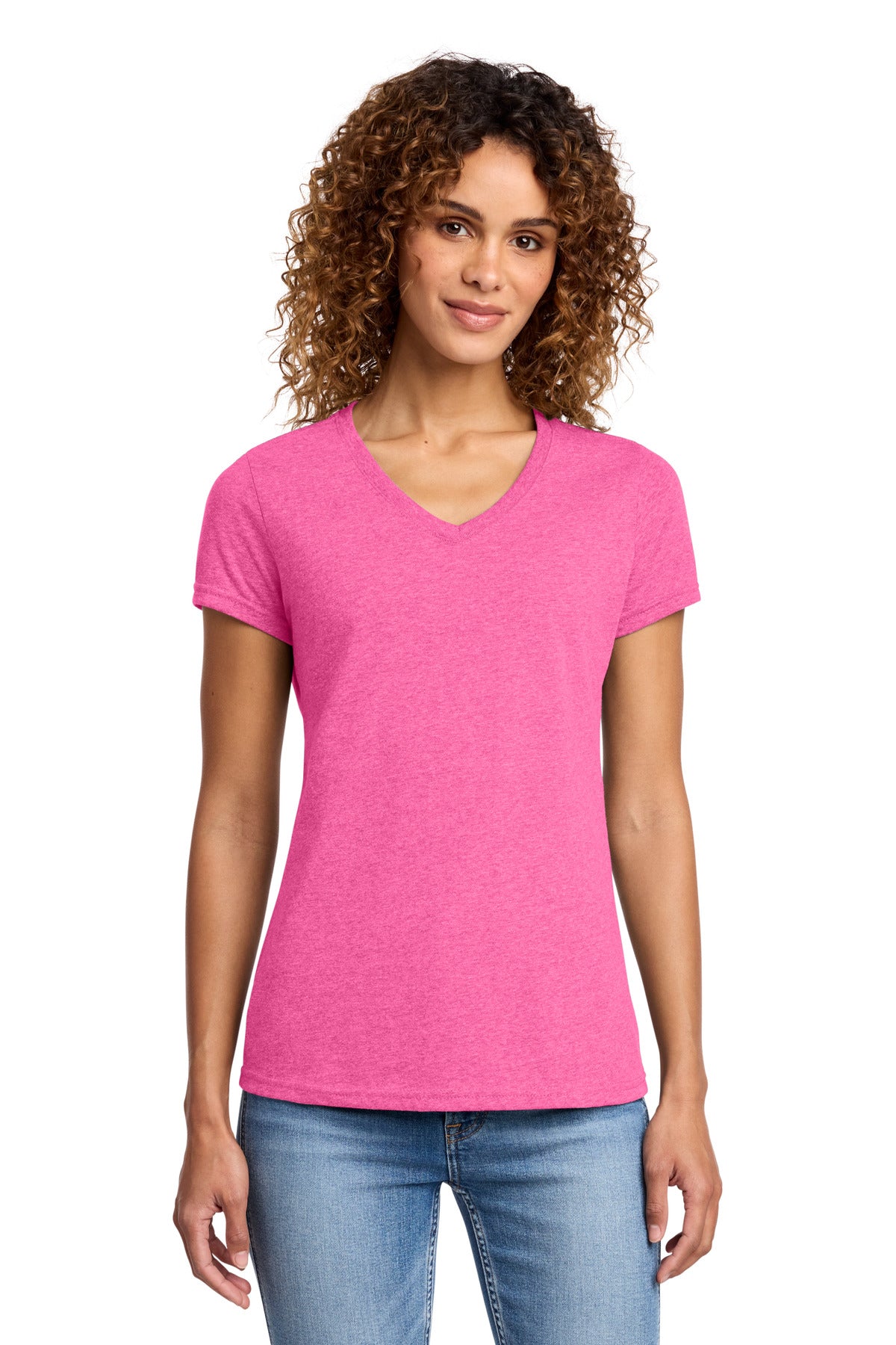Port & Company LPC455V Women's Fan Favorite Blend V-Neck Tee | Port & Co LPC455V