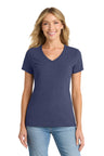 Port & Co ™  Women's Fan Favorite ™  Blend V-Neck Tee. LPC455V - Port & Company LPC455V