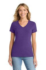 Port & Co ™  Women's Fan Favorite ™  Blend V-Neck Tee. LPC455V - Port & Company LPC455V