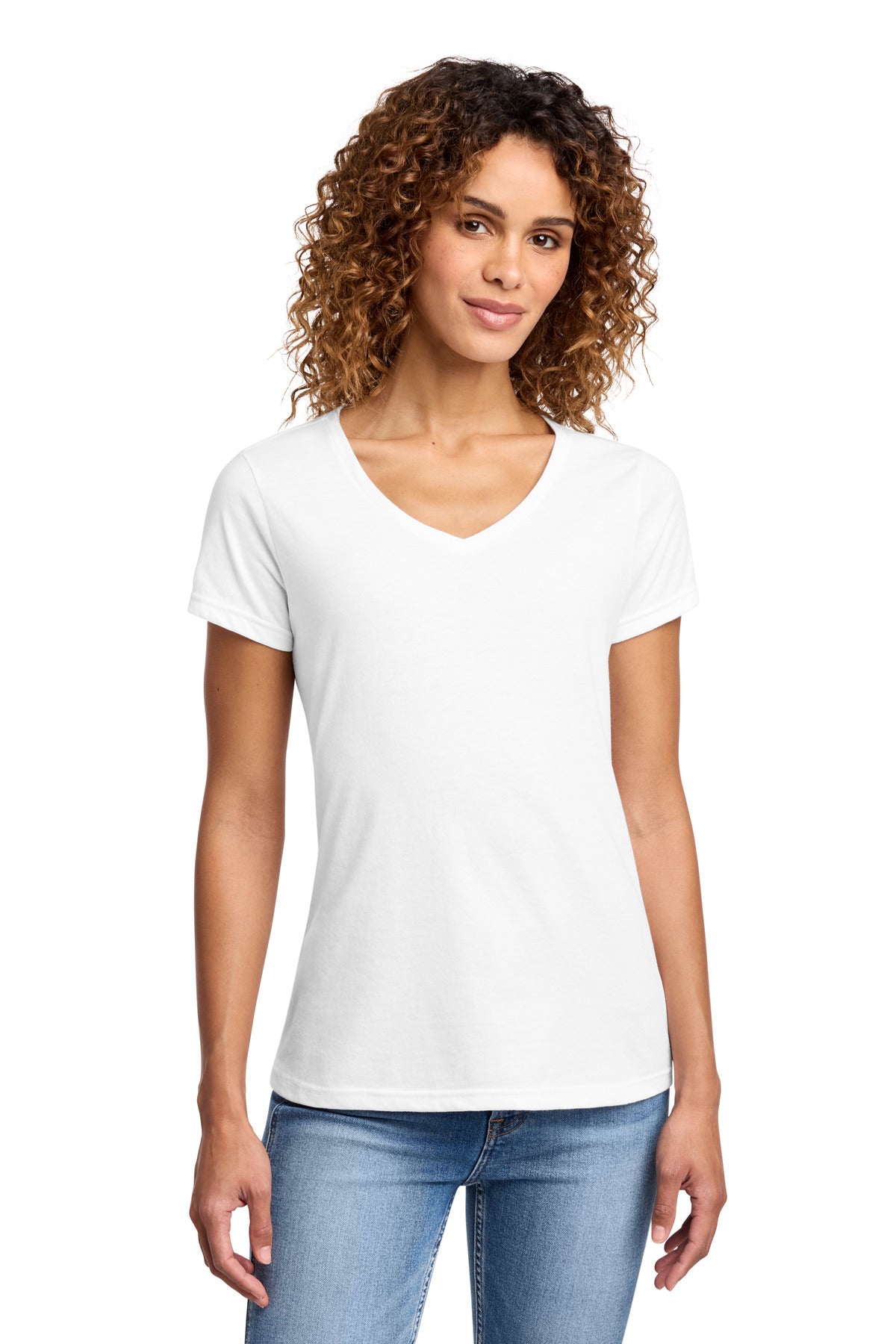 Port & Company LPC455V Women's Fan Favorite Blend V-Neck Tee | Port & Co LPC455V