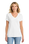 Port & Co ™  Women's Fan Favorite ™  Blend V-Neck Tee. LPC455V - Port & Company LPC455V