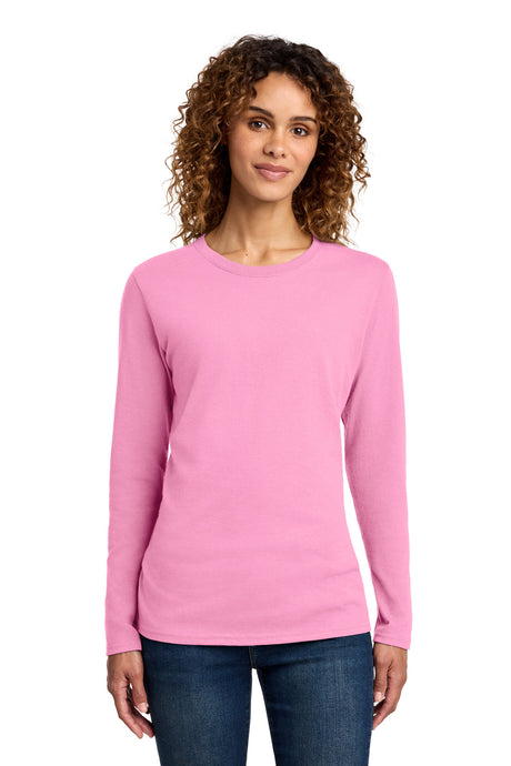 Port & Co ™  Women's Long Sleeve Core Cotton Tee. LPC54LS - Port & Co LPC54LS