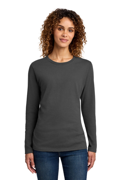 Port & Co ™  Women's Long Sleeve Core Cotton Tee. LPC54LS - Port & Co LPC54LS