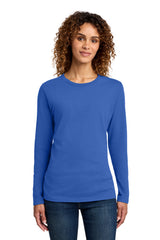 Port & Company LPC54LS Women's Long Sleeve Core Cotton Tee | Port & Co LPC54LS