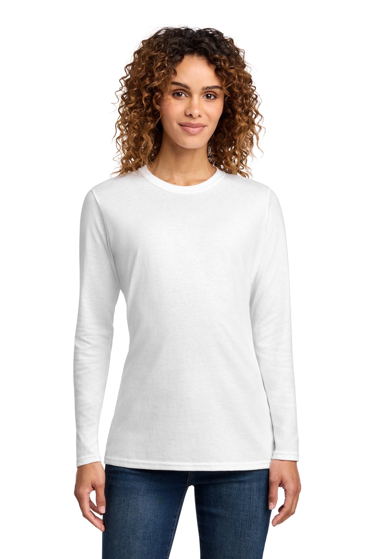 Port & Company LPC54LS Women's Long Sleeve Core Cotton Tee | Port & Co LPC54LS