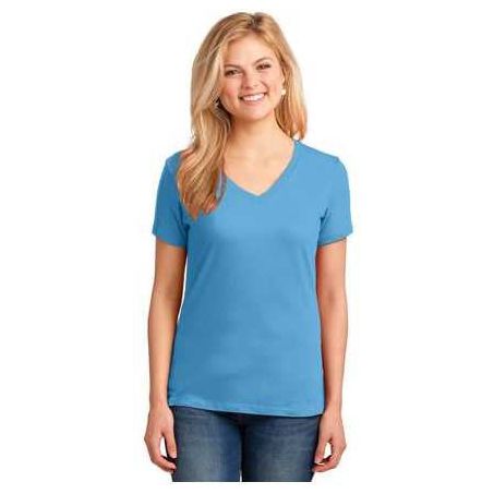 Joe's USA Ladies 5.4-oz 100% Cotton V-Neck T-Shirt Joe's USA Womens Apparel