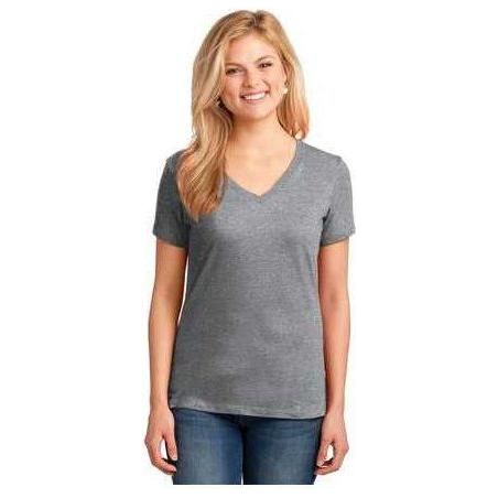 Joe's USA Ladies 5.4-oz 100% Cotton V-Neck T-Shirt Joe's USA