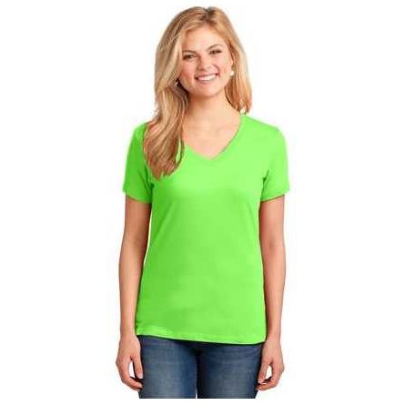 Joe's USA Ladies 5.4-oz 100% Cotton V-Neck T-Shirt Joe's USA Womens Apparel