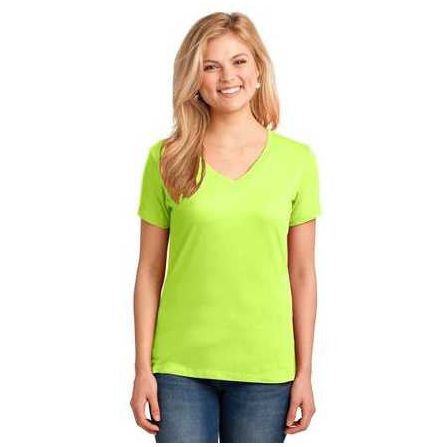 Joe's USA Ladies 5.4-oz 100% Cotton V-Neck T-Shirt Joe's USA Womens Apparel