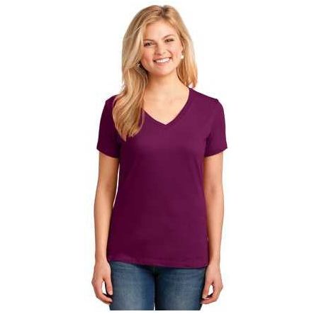 Joe's USA Ladies 5.4-oz 100% Cotton V-Neck T-Shirt Joe's USA Womens Apparel