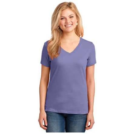 Joe's USA Ladies 5.4-oz 100% Cotton V-Neck T-Shirt Joe's USA Womens Apparel