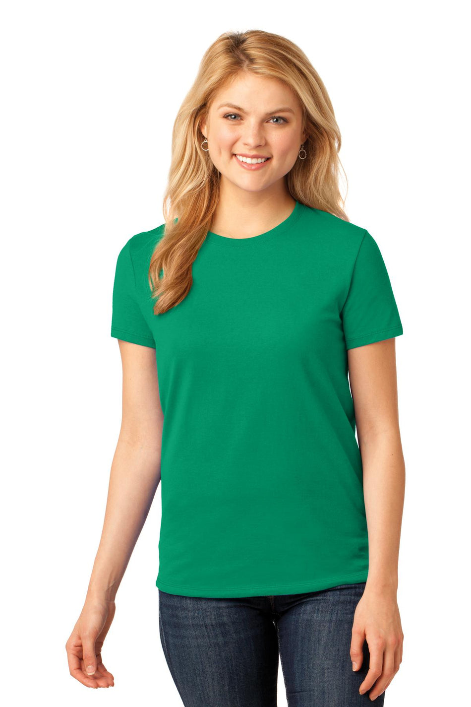 Port & Company ®  Women's Core Cotton Tee. LPC54 - Kelly - Port & Company LPC54