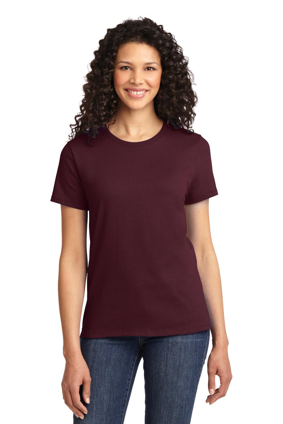 Port & Company ®  Women's Essential Tee. LPC61 - Athletic Maroon - Port & Company LPC61