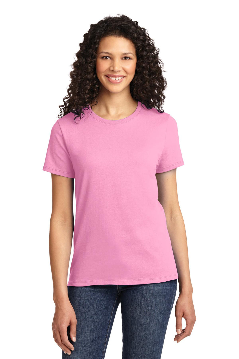 Port & Company ®  Women's Essential Tee. LPC61 - Candy Pink - Port & Company LPC61