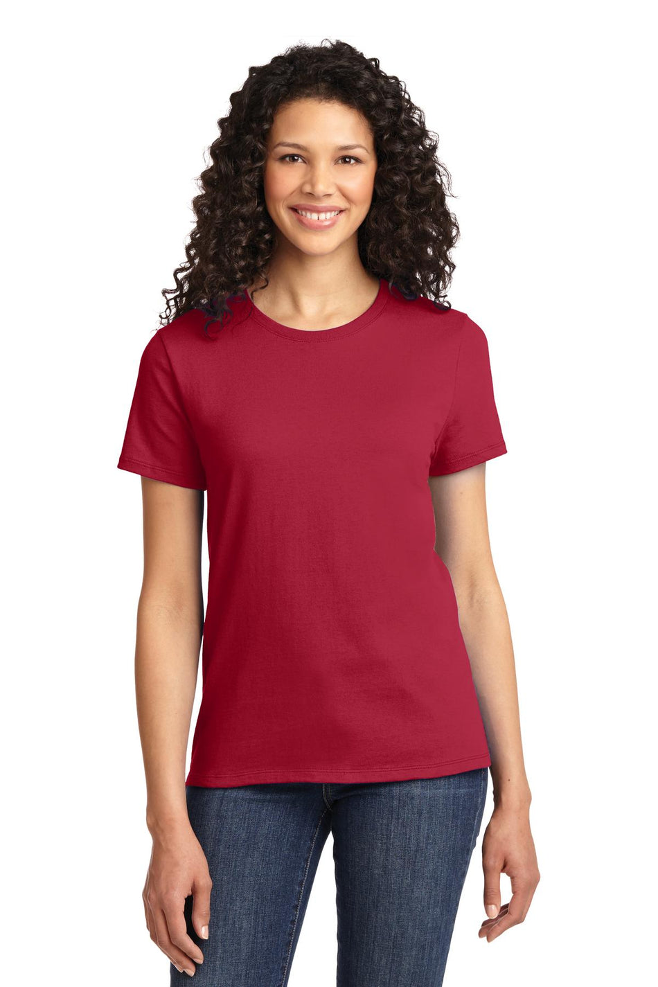 Port & Company ®  Women's Essential Tee. LPC61 - Red - Port & Company LPC61