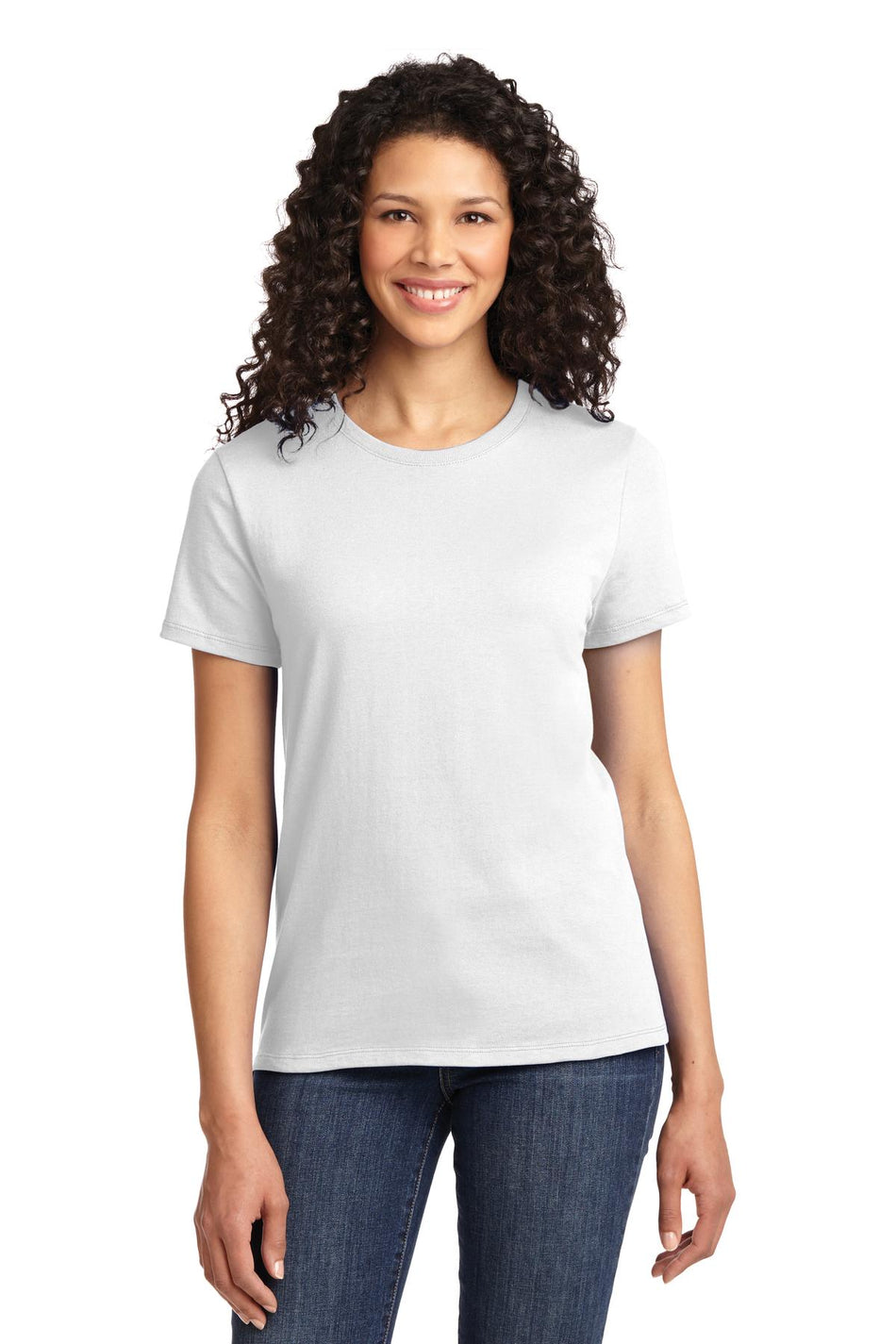 Port & Company ®  Women's Essential Tee. LPC61 - White - Port & Company LPC61