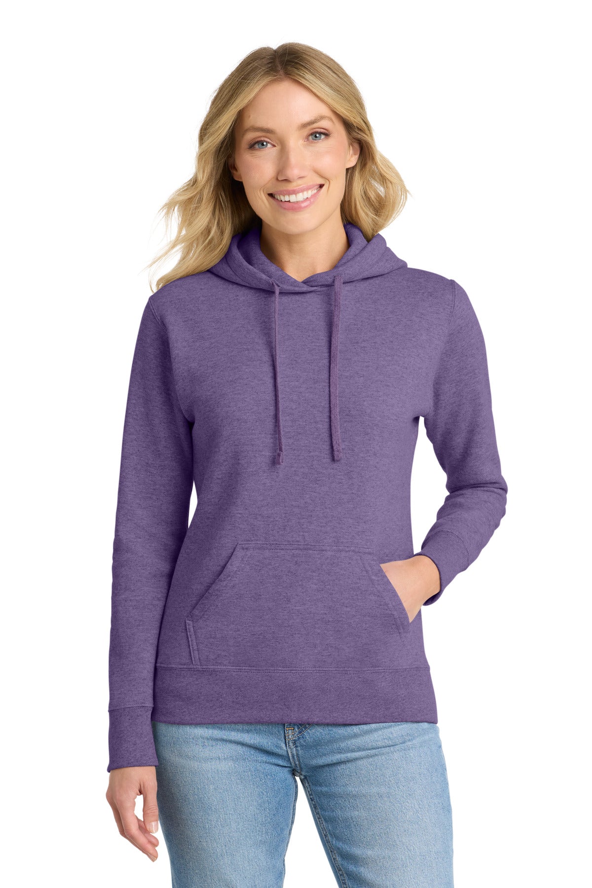 Port & Co ™  Women's Core Fleece Pullover Hooded Sweatshirt LPC78H - Port & Co LPC78H