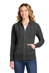 Port & Company LPC78ZH Women's Core Fleece Full-Zip Hoodie | Port & Co LPC78ZH