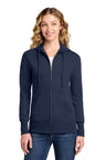 Port & Company LPC78ZH Women's Core Fleece Full-Zip Hoodie | Port & Co LPC78ZH