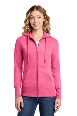Port & Company LPC78ZH Women's Core Fleece Full-Zip Hoodie | Port & Co LPC78ZH