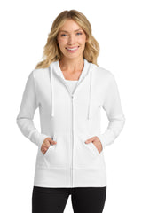Port & Co ™  Women's Core Fleece Full-Zip Hooded Sweatshirt. LPC78ZH - Port & Co LPC78ZH