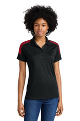 Sport-Tek LST104 Women's Competitor United Polo