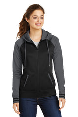 Sport-Tek ®  Women's Sport-Wick ®  Varsity Fleece Full-Zip Hooded Jacket. LST236 - Sport-Tek LST236
