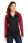 Sport-Tek ®  Women's Sport-Wick ®  Varsity Fleece Full-Zip Hooded Jacket. LST236 - Sport-Tek LST236