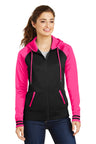 Sport-Tek ®  Women's Sport-Wick ®  Varsity Fleece Full-Zip Hooded Jacket. LST236 - Sport-Tek LST236