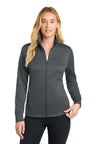 Sport-Tek ®  Women's Sport-Wick ®  Fleece Full-Zip Jacket.  LST241 - Sport-Tek LST241