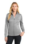 Sport-Tek ®  Women's Sport-Wick ®  Fleece Full-Zip Jacket.  LST241 - Sport-Tek LST241