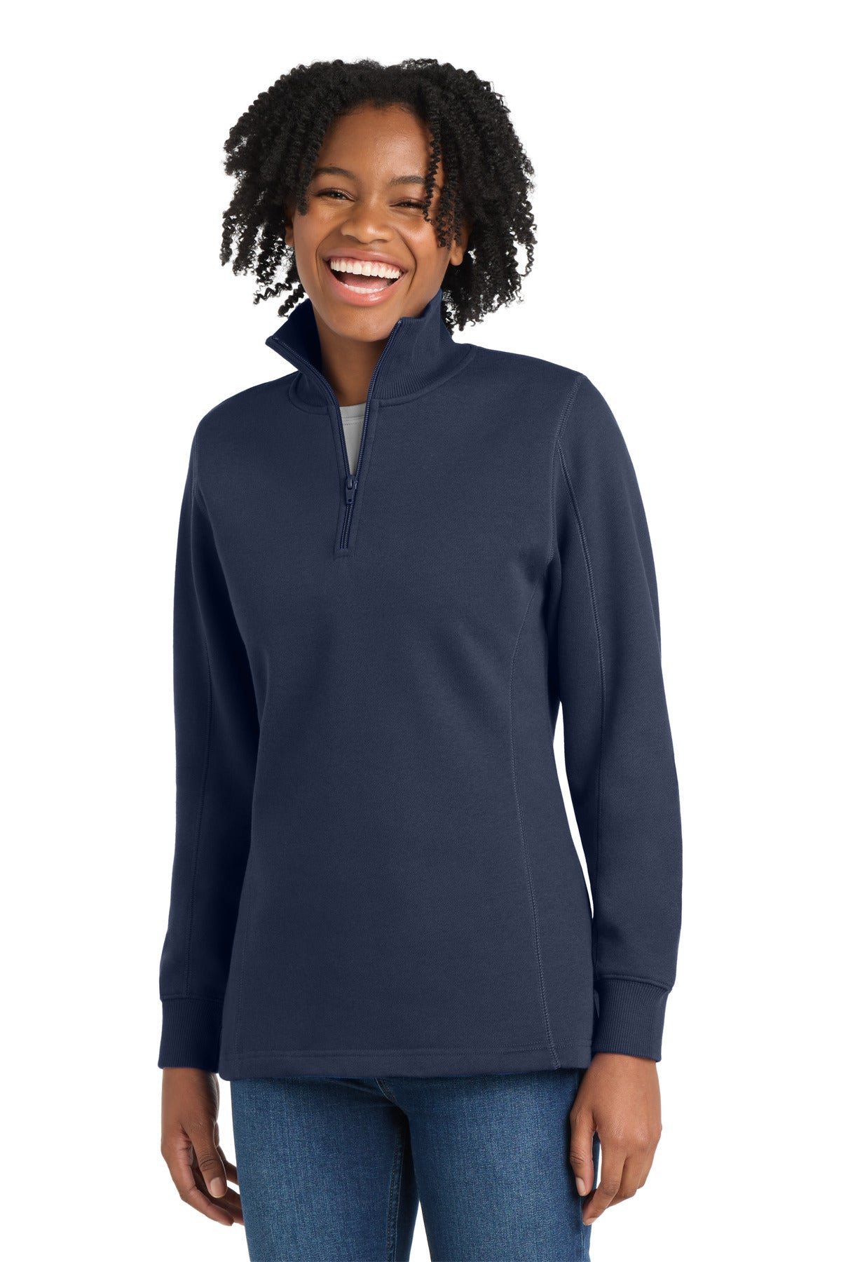 Sport-Tek ®  Women's 1/4-Zip Sweatshirt. LST253 - Sport-Tek LST253