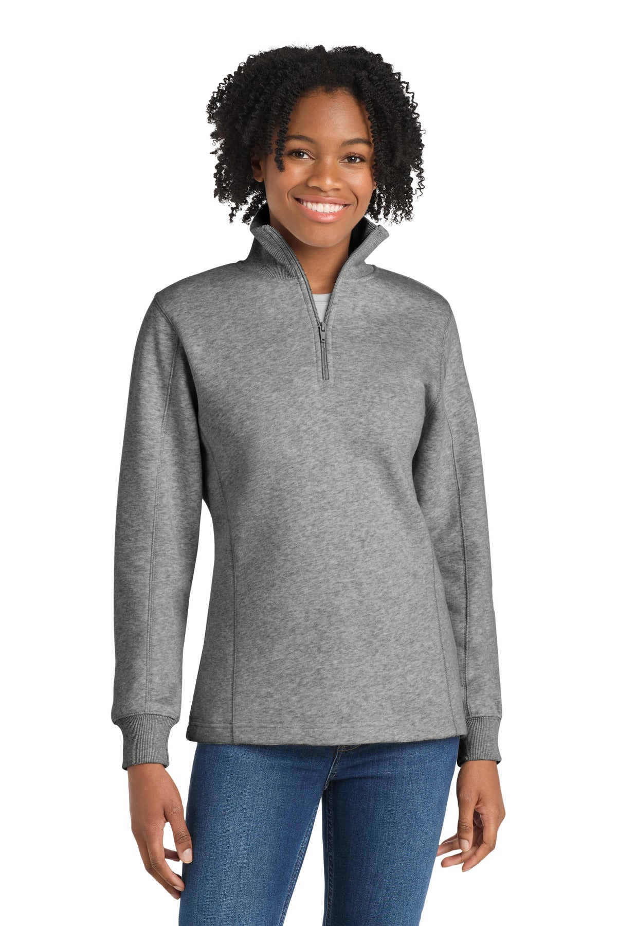 Sport-Tek ®  Women's 1/4-Zip Sweatshirt. LST253 - Sport-Tek LST253