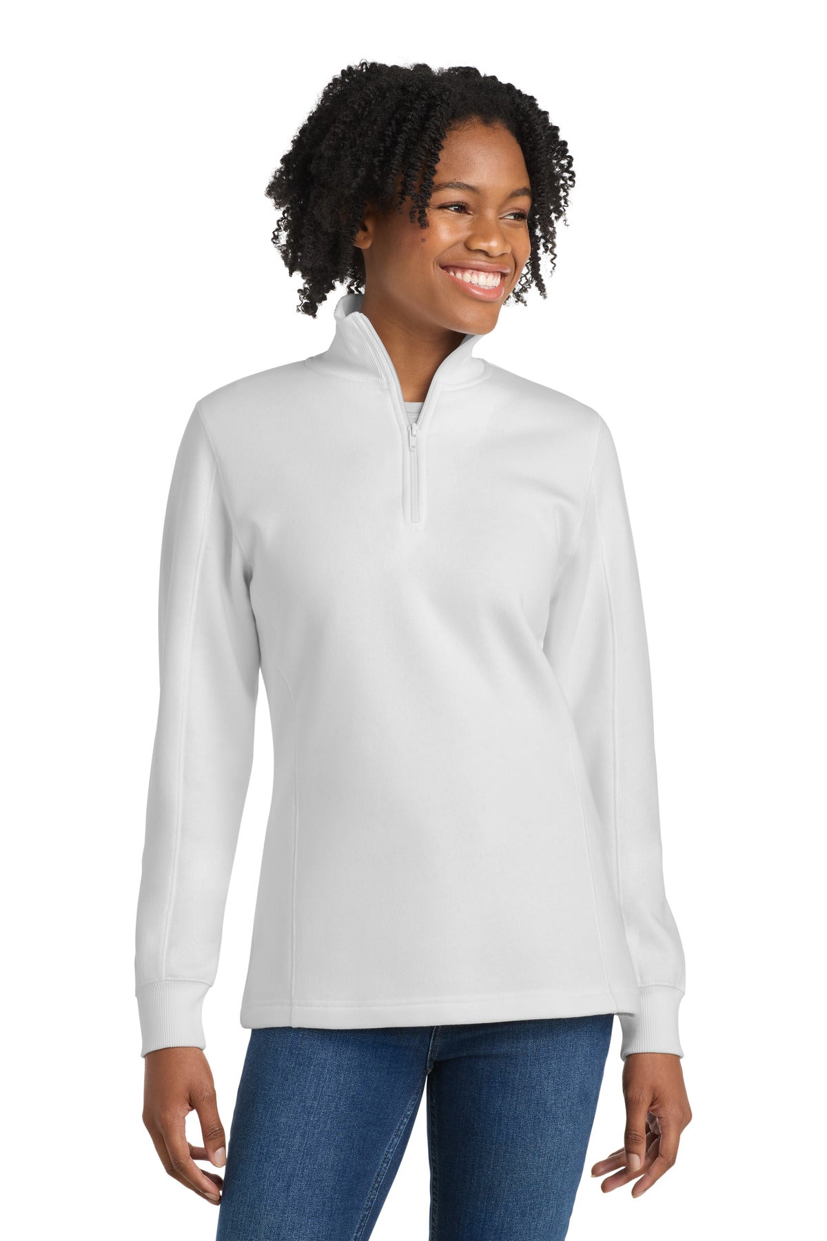 Sport-Tek ®  Women's 1/4-Zip Sweatshirt. LST253 - Sport-Tek LST253