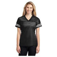 Ladies PosiCharge Replica Jersey DRI-EQUIP Black / White XS