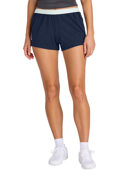 Sport-Tek LST311 Women's Jersey Knit Squad Short Wholesale Blank Apparel