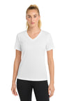 Sport-Tek ®  Women's PosiCharge ®  RacerMesh ®  V-Neck Tee. LST340 - Sport-Tek LST340