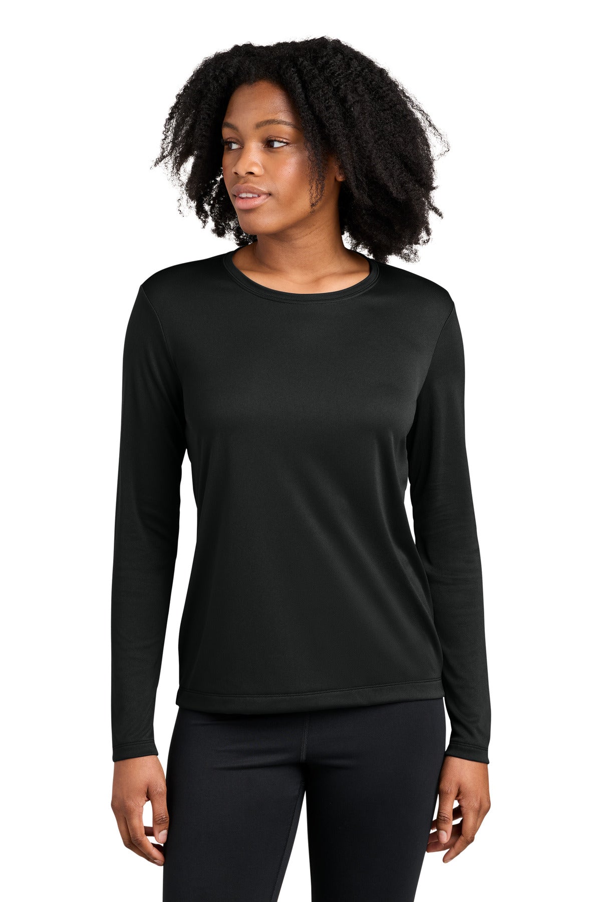 Sport-Tek LST350LS Womens Competitor Long Sleeve Crewneck