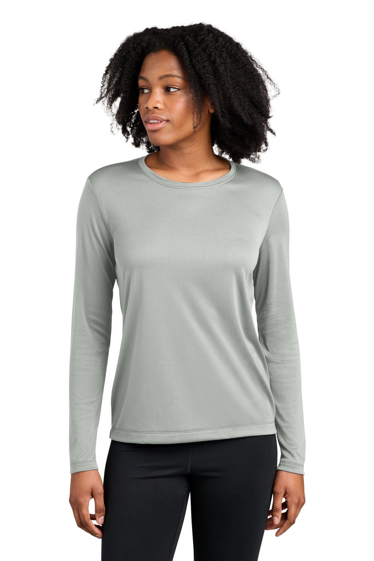 Sport-Tek LST350LS Womens Competitor Long Sleeve Crewneck