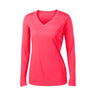 Ladies Long Sleeve Moisture Wicking Athletic Shirts in Sizes XS-4XL Joe's USA